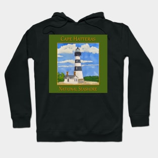 Bodie Lighthouse on Cape Hatteras National Seashore Hoodie